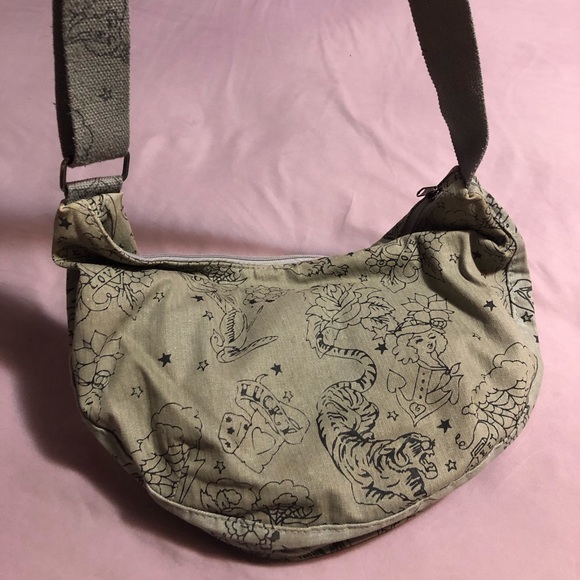 Tattoo Style Hobo Bag - Picture 6 of 14